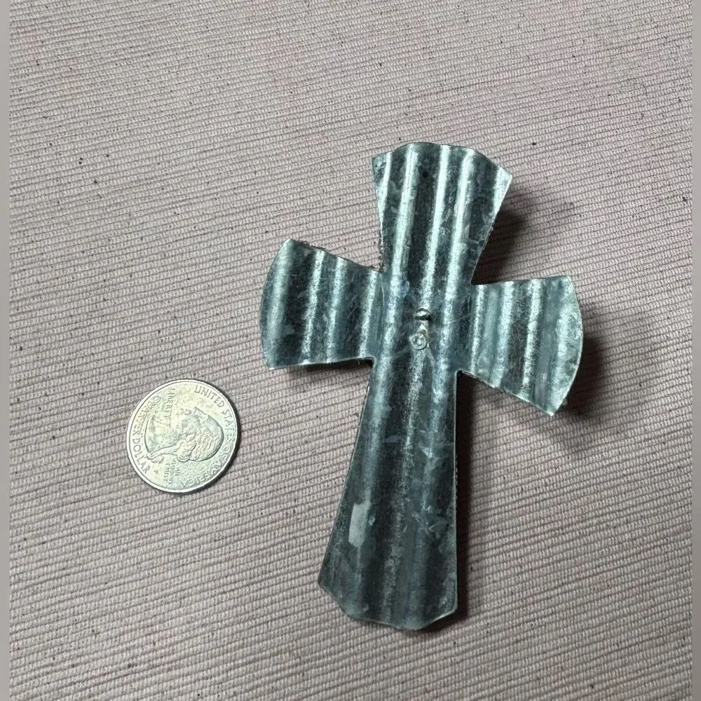 Elegant Cross Candle Decor Excellent Preloved Condition